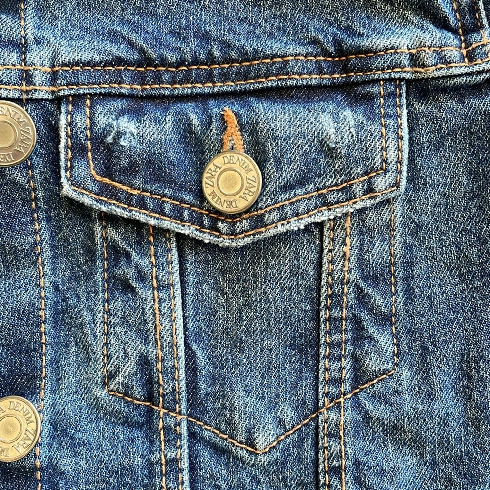 Zara Jean jacket size XS - Picture 3 of 8